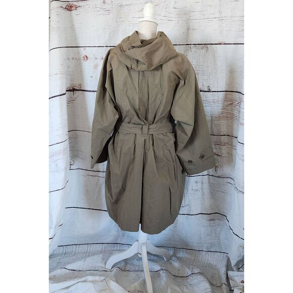 Issey Miyake Vintage Oversized Hooded Windcoat Size Small - Picture 2 of 7